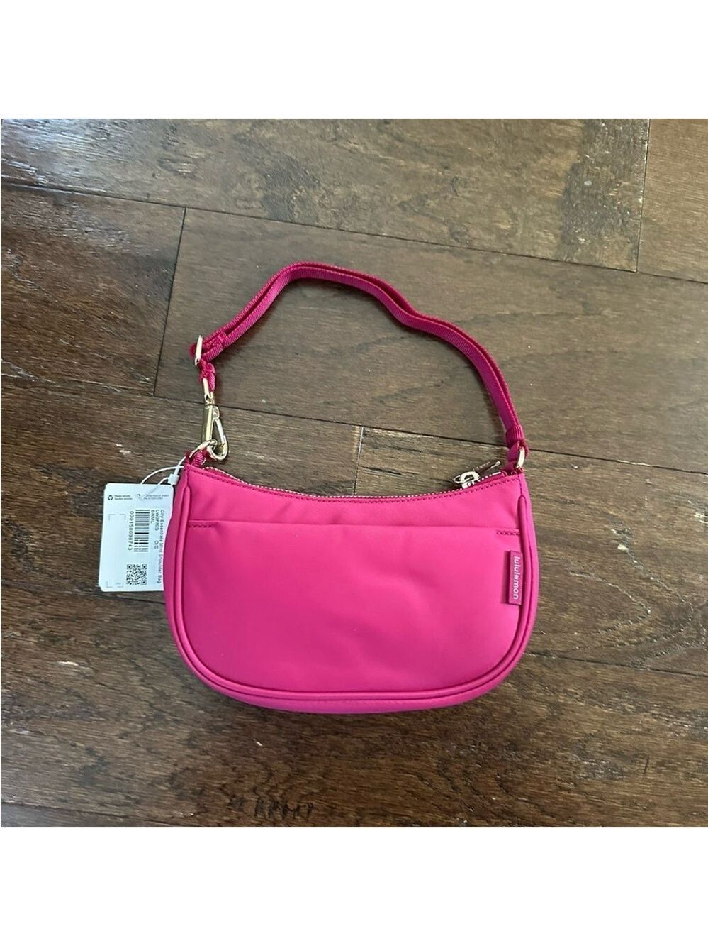 Lululemon-City Essentials Mini Shoulder Bag 1L-Berry Rumble-NWT - Picture 11 of 12